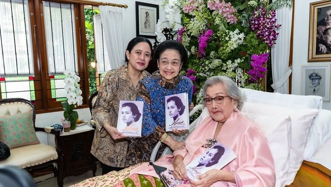 Duo Kartini Tanah Air, 7 Potret Megawati Hadiri Ultah ke-100 Meri Hoegeng Istri Eks Kapolri