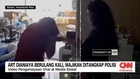 VIDEO: ART Disiksa dan Dipaksa Makan Kotoran, Majikan Ditangkap