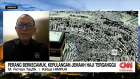 VIDEO: Perang Berkecamuk, Kepulangan Jemaah Haji Terganggu