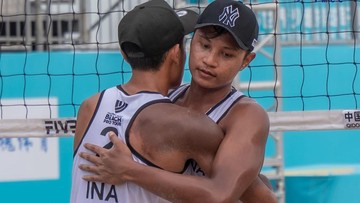 Sorotan Dunia Olahraga CNN Sport : Raih Peringkat 4 di China, Timnas Voli Pantai Dipuji Pelatih