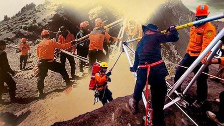 Pendaki Brasil Jatuh di Rinjani