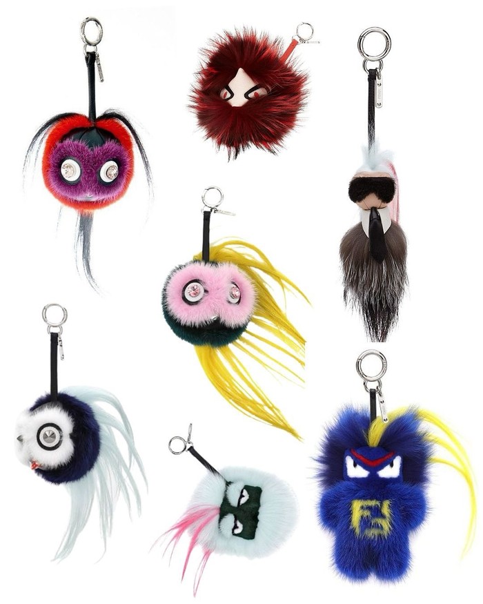 Fendi Monster Charms dan Karlito