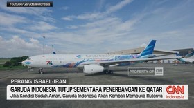 VIDEO: Garuda Indonesia Tutup Sementara Penerbangan ke Qatar