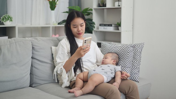 Ilustrasi Ibu dan Anak