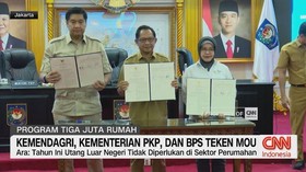 VIDEO: Kemendagri, Kementerian PKP, dan BPS Teken MoU