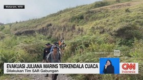 VIDEO: Evakuasi Juliana Marins Terkendala Cuaca