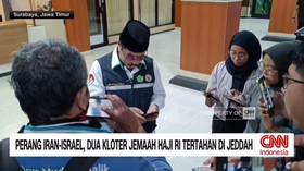 VIDEO: Perang Iran-Israel, 2 Kloter Jemaah Haji RI Tertahan di Jeddah