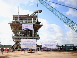 PHE ONWJ Lepas Anjungan Baru Ramah Lingkungan ke Pesisir Laut Jawa