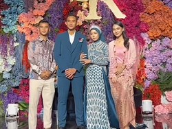 Momen Mesra Arhan dan Azizah di Pernikahan Rizky Ridho Curi Perhatian