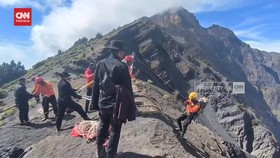 VIDEO: Tim SAR Ungkap Kendala Evakuasi WN Brazil Tewas di Rinjani