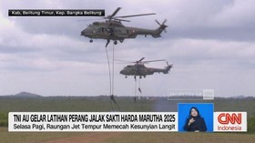 VIDEO: TNI AU Gelar Latihan Perang Jalak Sakti Harda Marutha 2025
