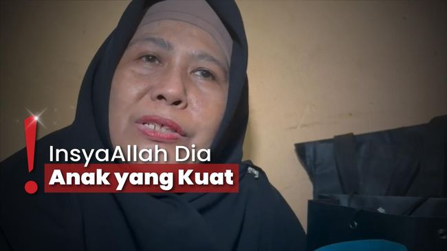 Bertemu saat Sidang, Ibunda Vadel Badjideh: Cuma Bisa Elus Pipinya