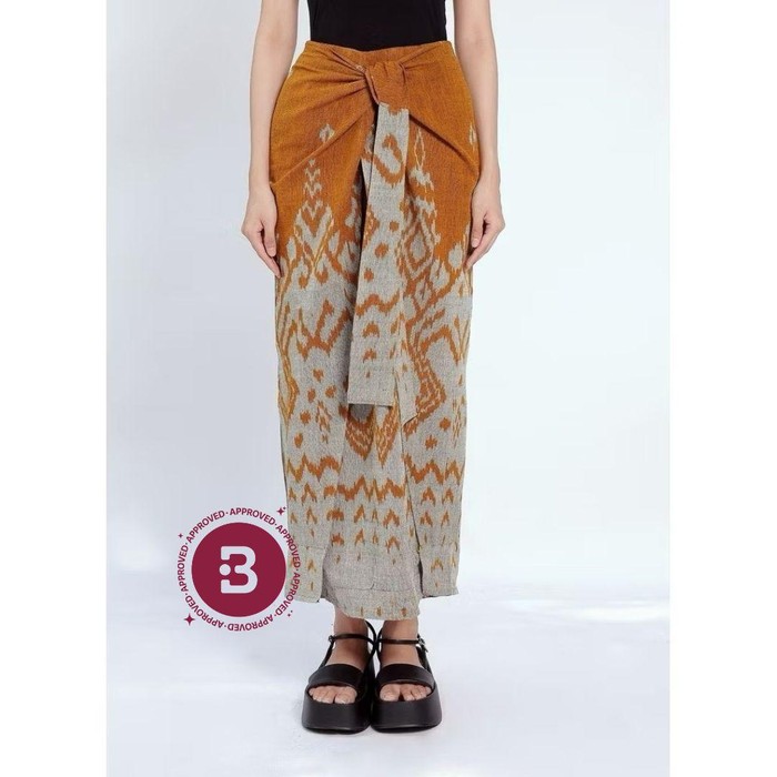 Yellow Melati Tenun Skirt Yellow Melati Tenun Skirt
