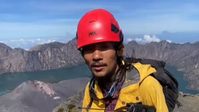 Sosok Agam, Guide Gunung Rinjani yang Viral Usai Evakuasi Juliana Marins