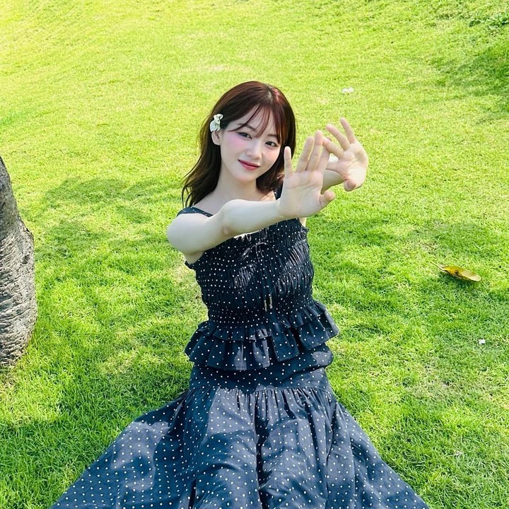 <p>Artis Korea Selatan, Choi Yi Hyun, baru saja pemotretan sekaligus liburan di Bali, Indonesia. (Foto: Instagram @yihyun_1208)</p>
