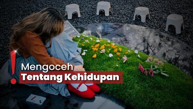 Curhat Camillia Zara di Makam Eril saat Ultah Sang Kakak