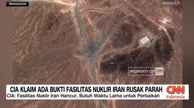 VIDEO: CIA Klaim Ada Bukti Fasilitas Nuklir Iran Rusak Parah