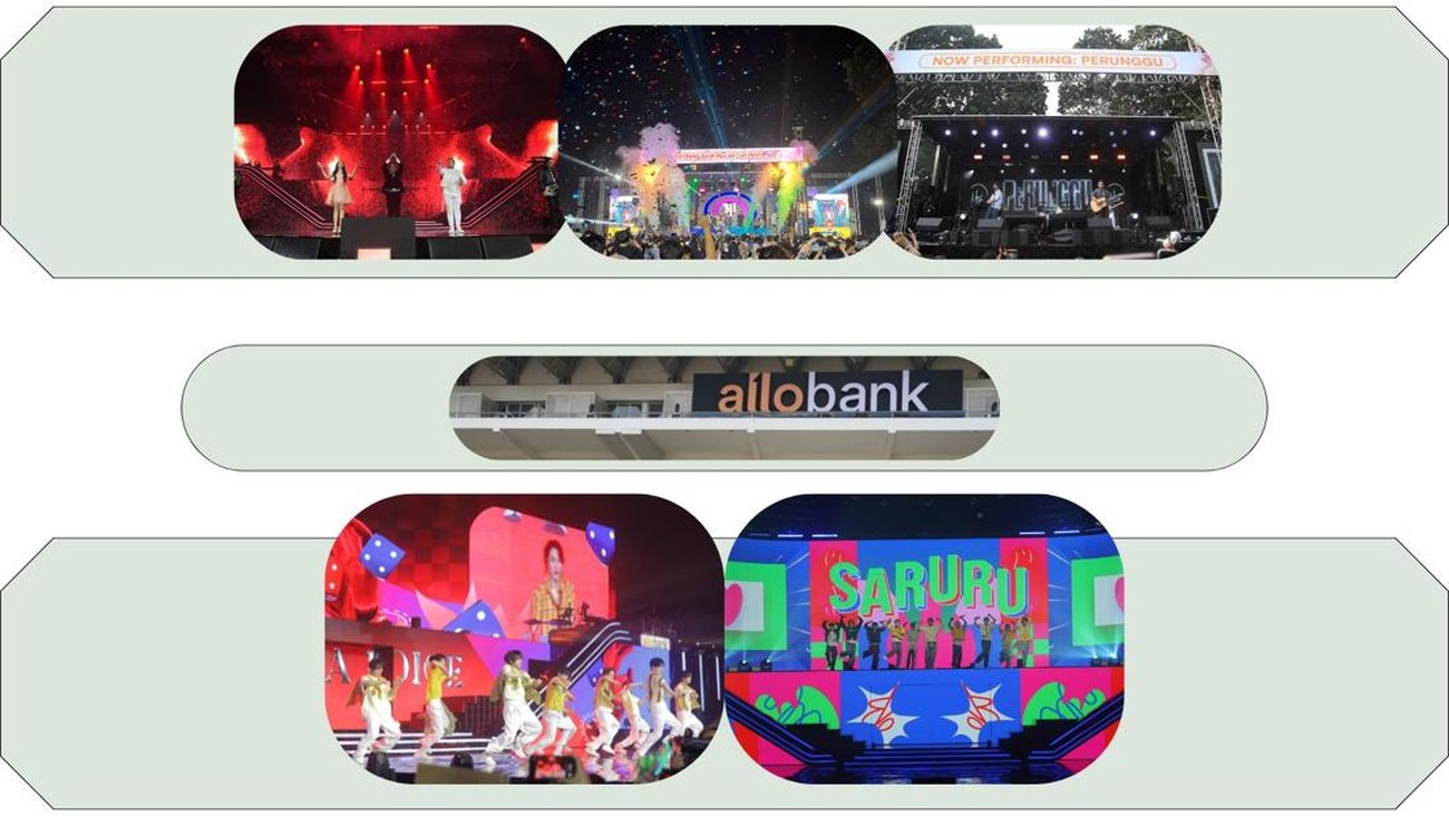 Panggung Indoor vs Outdoor: Dua Dunia Berpesta di Allo Bank Festival 2025
