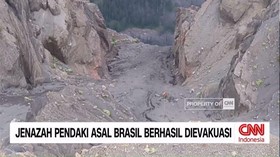 VIDEO: Jenazah Pendaki Tewas di Gunung Rinjani Berhasil Dievakuasi