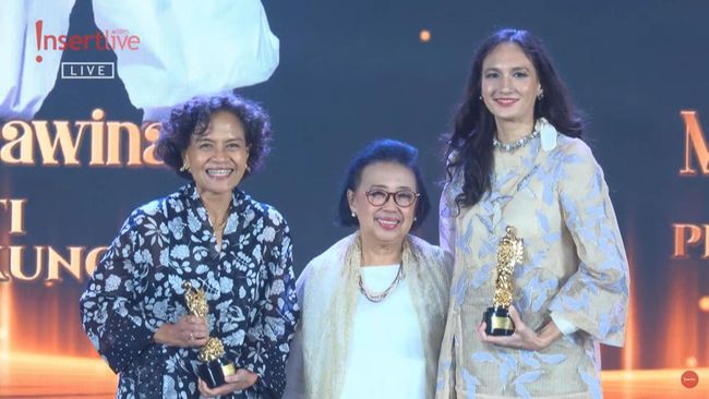 Nadine Chandrawinata, Mira Lesmana, Vanny Tousignant Sabet Penghargaan di Kartini Awards 2025