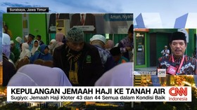 VIDEO: Kepulangan Jemaah Haji ke Tanah Air