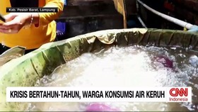 VIDEO: Krisis Bertahun-tahun, Warga Konsumsi Air Keruh