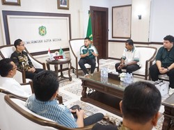 Usai Ketemu Bobby, Manajemen PSMS Medan Temui Walkot Rico