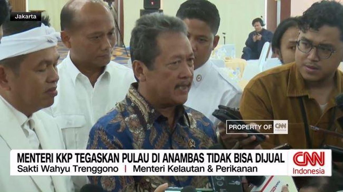 VIDEO: Menteri KKP Tegaskan Pulau di Anambas Tidak Bisa Dijual