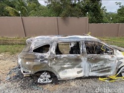 Sebelum Terbakar, Xenia di Bangka Tengah Sempat Melansir BBM