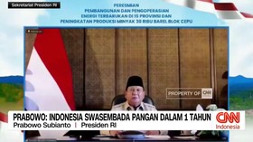 VIDEO: Prabowo: Indonesia Swasembada Pangan dalam 1 Tahun