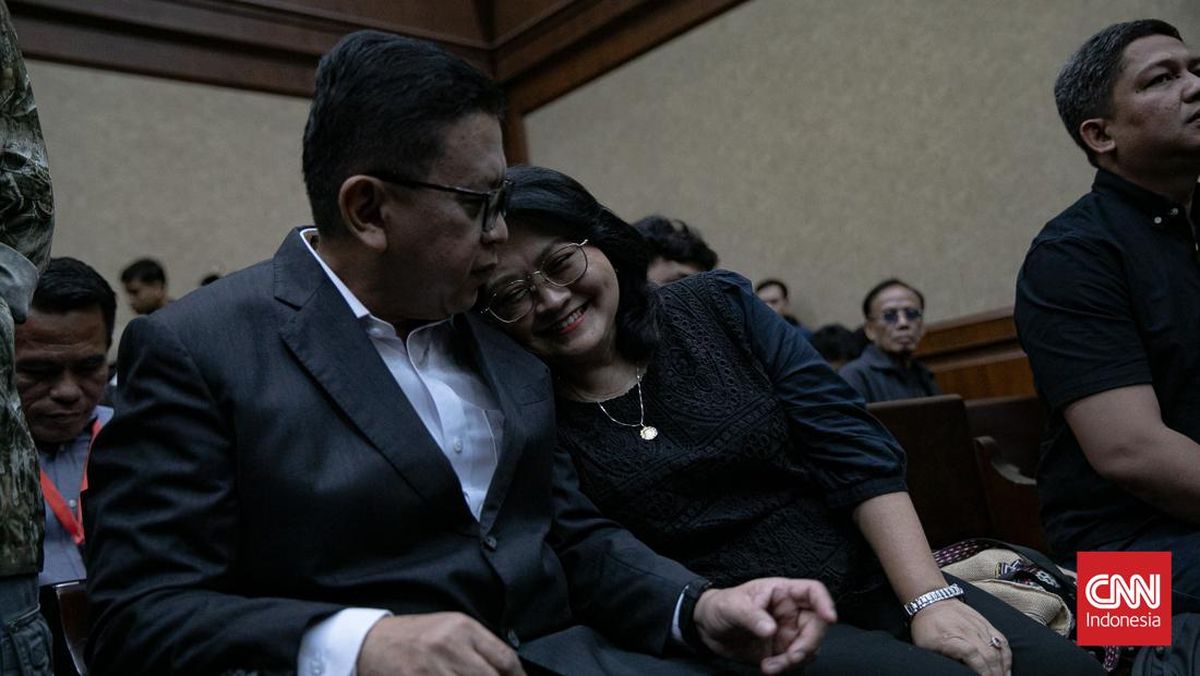 Istri Respons Vonis Hasto: Terima dengan Kepala Tegak dan Tersenyum