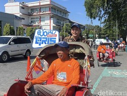Becak Solo Bisa Bayar Pakai QRIS, Walkot: Tarif Kalau Bisa Per Km