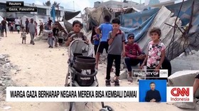 VIDEO: Warga Gaza Berharap Negara Mereka Bisa Kembali Damai