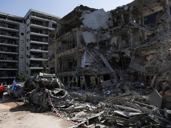 Video: Iron Dome Ditembus, Rudal Iran Gempur Ramat Gan Israel