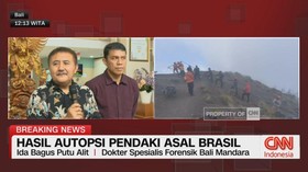 VIDEO: Hasil Autopsi Pendaki Asal Brasil