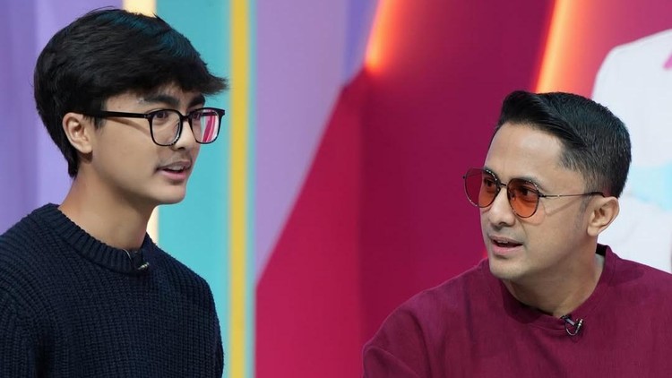 Hengky Kurniawan dan anaknya