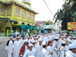Pawai 1 Muharram Diikuti Ratusan Orang di Bangil Dikawal Aparat Gabungan