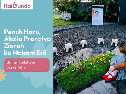 Penuh Haru, Atalia Praratya Ziarah ke Makam Eril di Hari Kelahiran Sang Putra
