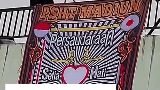 Viral pesilat dari Persaudaraan Setia Hati Terate (PSHT) bentangkan bendera di jembatan Tokyo Jepang berujung minta maaf.
