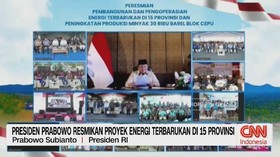 VIDEO: Presiden Prabowo Resmikan Proyek Energi Terbarukan