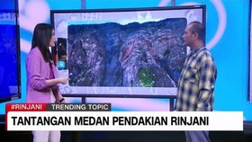 VIDEO: Tantangan Medan Pendakian Rinjani