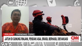 VIDEO: Cerita Samsul Padli Turun Tebing Rinjani Cari Juliana Marins 