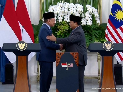 VIDEO: Prabowo-PM Anwar Serukan Perdamaian Konflik Timur Tengah