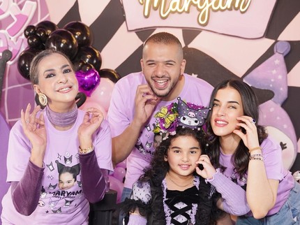Maryam Putri Cantik Tasya Farasya Ultah ke-5, Intip Potret Kejutan Meriah Bertema Kuromi