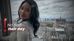 Camilia Zara Sempatkan Catok Rambut Sebelum Ziarah ke Eril