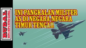 RUDAL: Ini Pangkalan Militer AS di Negara-negara Timteng