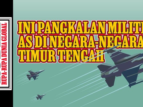 RUDAL: Ini Pangkalan Militer AS di Negara-negara Timteng