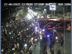 Konvoi Pesilat di Surabaya Nyaris Diwarnai Bentrok dengan Warga