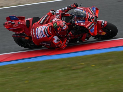 Bagnaia Full Senyum, Siap Tantang Marquez di MotoGP Austria