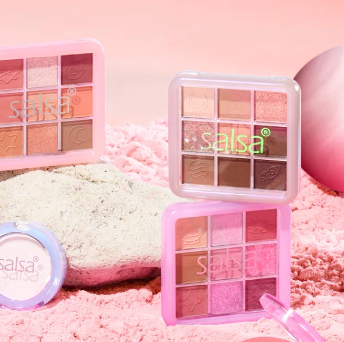 Salsa - Galaxy Eyeshadow Palette/Foto: Shopee.com/salsacosmetics Salsa - Galaxy Eyeshadow Palette/Foto: Shopee.com/salsacosmetics